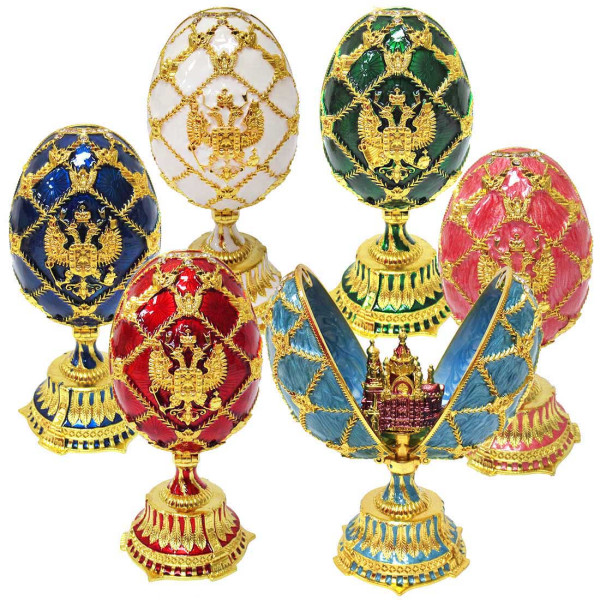 Яйцо-шкатулка под Фаберже №3038-2 Яйцо-шкатулка под Фаберже №3038-2