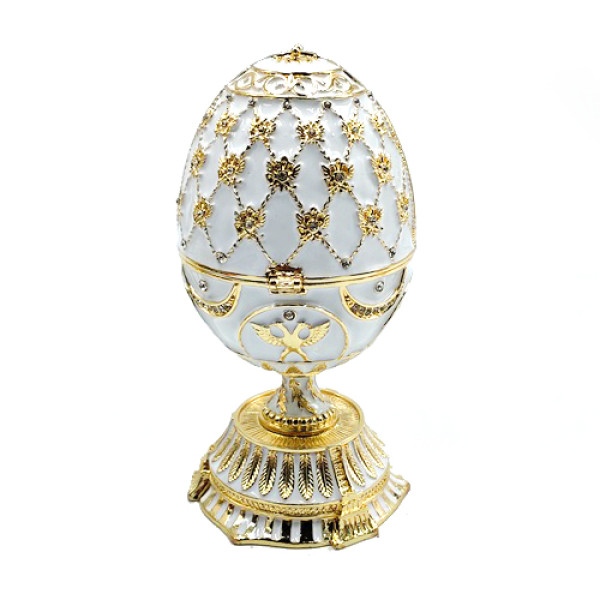 Яйцо-шкатулка под Фаберже музыкальное №90888M