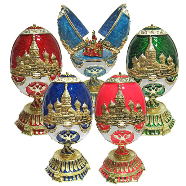 Яйцо-шкатулка под Фаберже музыкальное №90889M Яйцо-шкатулка под Фаберже музыкальное №90889M