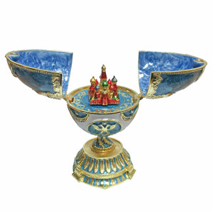  Яйцо-шкатулка под Фаберже музыкальное №90889M