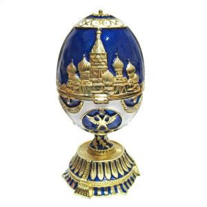  Яйцо-шкатулка под Фаберже музыкальное №90889M