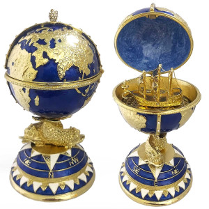  Яйцо-шкатулка под Фаберже №637