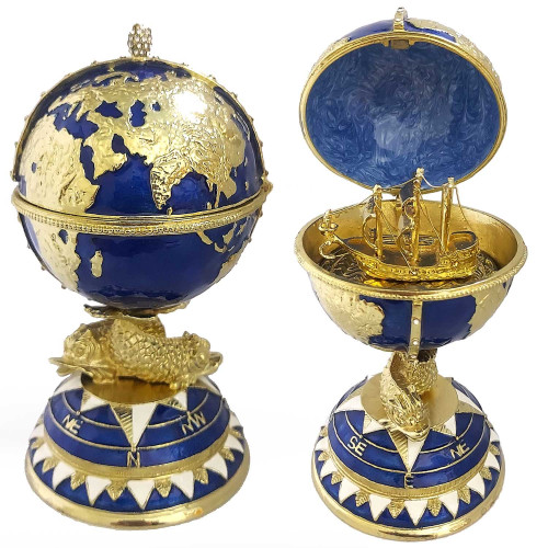  Яйцо-шкатулка под Фаберже №637