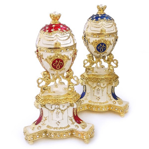  Яйцо-шкатулка под Фаберже №965S