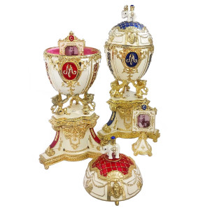  Яйцо-шкатулка под Фаберже №965