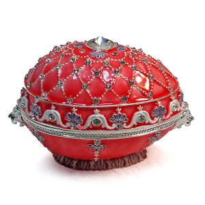  Яйцо-шкатулка под Фаберже №BP2073S1