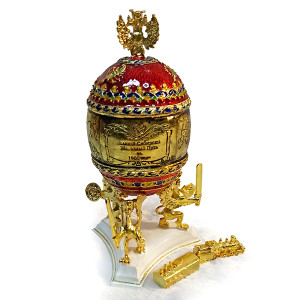  Яйцо-шкатулка под Фаберже №BP2643K1
