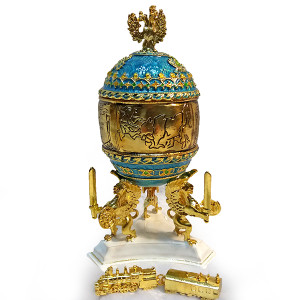  Яйцо-шкатулка под Фаберже №BP2643K3