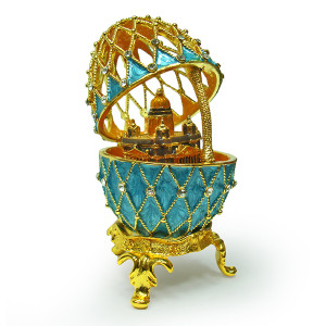  Яйцо-шкатулка под Фаберже №2787C