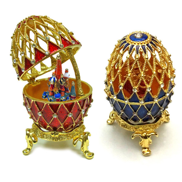Яйцо-шкатулка под Фаберже №2787 Яйцо-шкатулка под Фаберже №2787