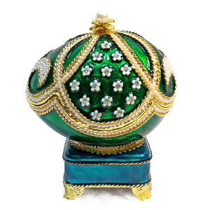  Яйцо-шкатулка под Фаберже музыкальное №BP2851K1