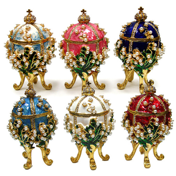 Яйцо-шкатулка под Фаберже №2987-004 Яйцо-шкатулка под Фаберже №2987-004