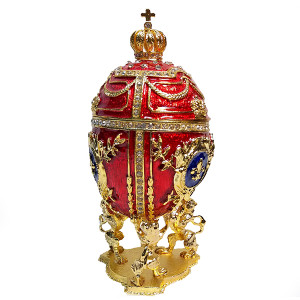  Яйцо-шкатулка под Фаберже №BP3055K1