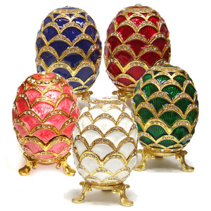  Яйцо-шкатулка под Фаберже №3193