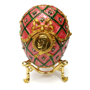  Яйцо-шкатулка под Фаберже №3323