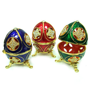  Яйцо-шкатулка под Фаберже №4194