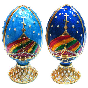  Яйцо-шкатулка под Фаберже №4310-001