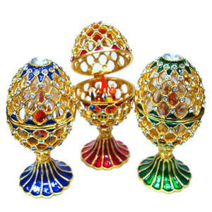  Яйцо-шкатулка под Фаберже №4456