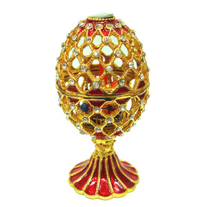  Яйцо-шкатулка под Фаберже №4456