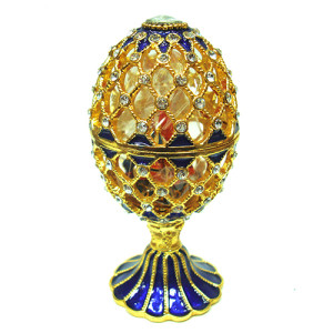  Яйцо-шкатулка под Фаберже №4456