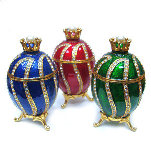  Яйцо-шкатулка под Фаберже №618-001