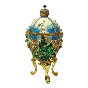  Яйцо-шкатулка под Фаберже №839