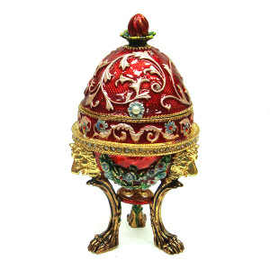  Яйцо-шкатулка под Фаберже музыкальное №BP1171K1