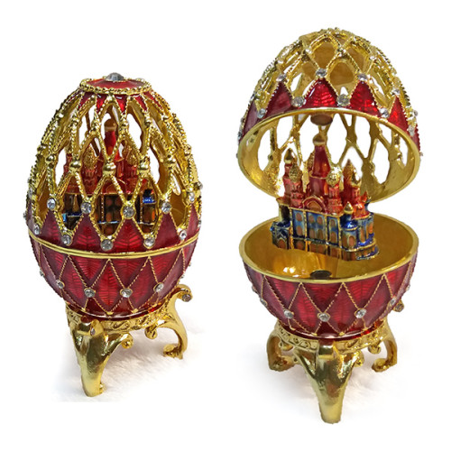  Яйцо-шкатулка под Фаберже №BP2746K1