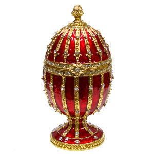  Яйцо-шкатулка под Фаберже музыкальное №BP3123K1