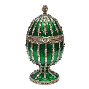  Яйцо-шкатулка под Фаберже музыкальное №BP3123P1