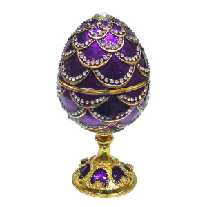  Яйцо-шкатулка под Фаберже музыкальное №BP3125K1