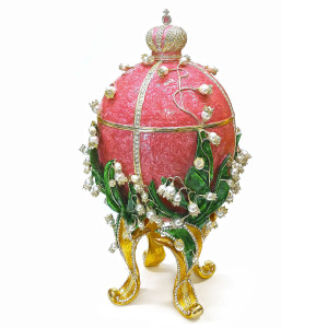  Яйцо-шкатулка под Фаберже большое №313P