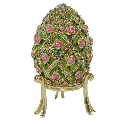 Яйцо-шкатулка под Фаберже музыкальное №BP1028K1