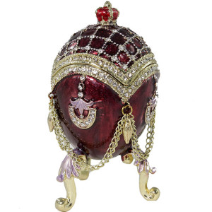 Яйцо-шкатулка под Фаберже №BP2110K1