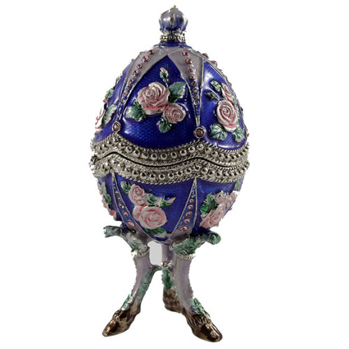 Яйцо-шкатулка под Фаберже музыкальное №BP1170P1