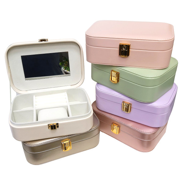 Шкатулка для ювелирных изделий из искусственной кожи №A070 Шкатулка для ювелирных изделий из искусственной кожи №A070