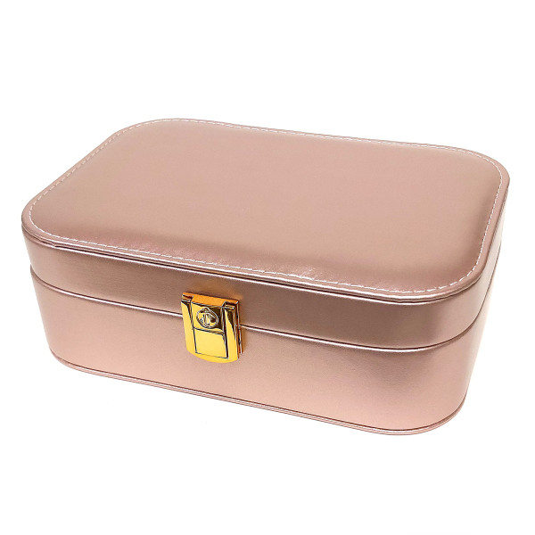 Шкатулка для ювелирных изделий из искусственной кожи №A070