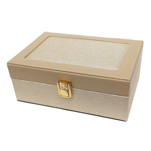 Шкатулка для бижутерии из искусственной кожи №F350