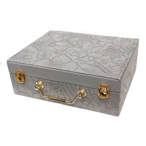 Шкатулка для бижутерии из искусственной кожи №Y1728