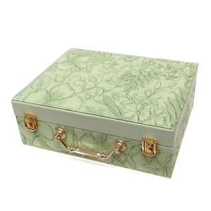 Шкатулка для бижутерии из искусственной кожи №Y1728