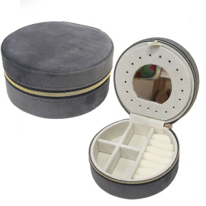 Шкатулка для бижутерии из бархатного велюра №YB194B