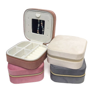 Шкатулка для бижутерии из бархатного велюра №YC193B