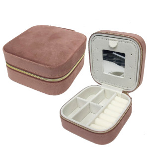 Шкатулка для бижутерии из бархатного велюра №YC193B