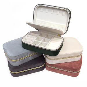 Шкатулка для бижутерии из бархатного велюра №YС625