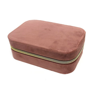 Шкатулка для бижутерии из бархатного велюра №YС625