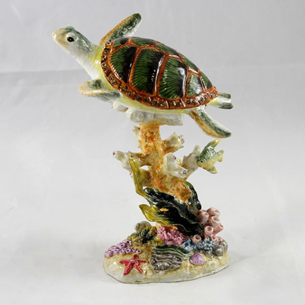 Шкатулка под Фаберже "Морское дно" №BP1843K1 Шкатулка под Фаберже "Морское дно" №BP1843K1