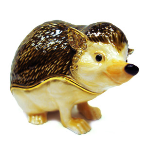 Шкатулка под Фаберже "Ёжик" №BP930K1