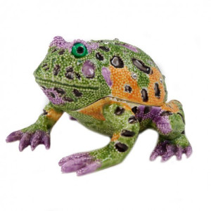 Шкатулка под Фаберже "Американская Жаба" №BP2463K1