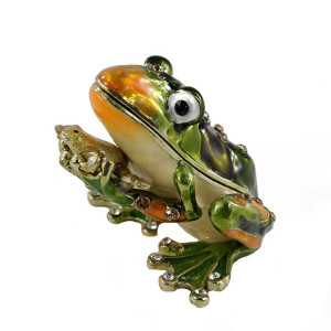 Шкатулка под Фаберже "Лягушка" №BP2240K1