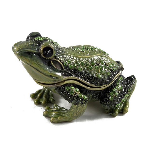 Шкатулка под Фаберже "Лягушка" №BP1694B1 Шкатулка под Фаберже "Лягушка" №BP1694B1